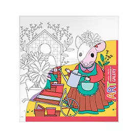 АРТ. Основа для творчества малая. Мышка в саду