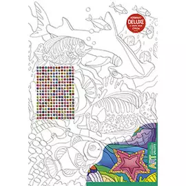 АРТ. Основа для творчества со стразами большая. Морское дно