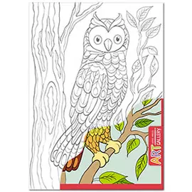 АРТ. Основа для творчества средняя. Сова