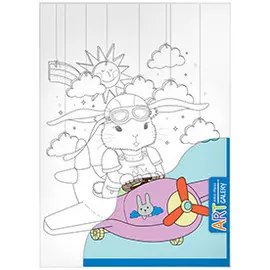 АРТ. Основа для творчества средняя. Зайка-лётчик