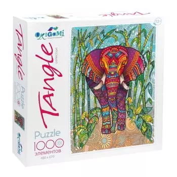 Арт-терапия.Пазл.1000Эл. Ведический слон.06598