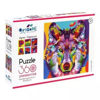 Арт-терапия.Пазл.360Эл. Вожак. 06514