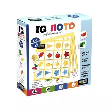 Настольная игра ТМ Origami Baby Games IQ лото (06470)