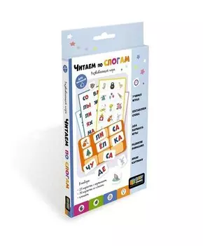 Baby Games. Обучающий набор "Учимся читать по слогам" (07387)