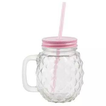 Банка для коктейлей в форме ананаса