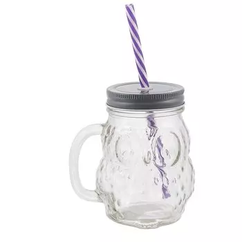 Банка для коктейлей в форме совы