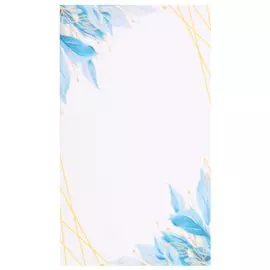 Банкетные карточки "Blue&amp;Gold" (10шт)