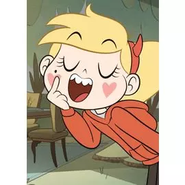 Блокнот А6. Звёздочка влюблена