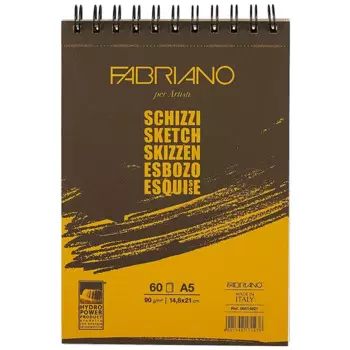 Блокнот для эскизов «Schizzi», 60 листов, А5