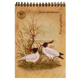 Блокнот для графики А5 20 листов