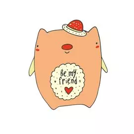 Блокнот для записей "Pig in hat" (А5)