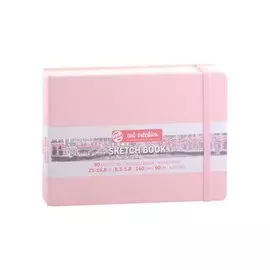 Блокнот для зарисовок 21*15см 80л "Art Creation" 140г/м2, 7БЦ, розовый, Fabriano