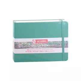 Блокнот для зарисовок 21*15см 80л "Art Creation" 140г/м2, 7БЦ, Зелёный лес пейзаж, Fabriano