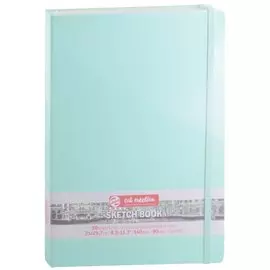 Блокнот для зарисовок 21*30см 80л "Art Creation" 140г/м2, 7БЦ, Мятный, Fabriano