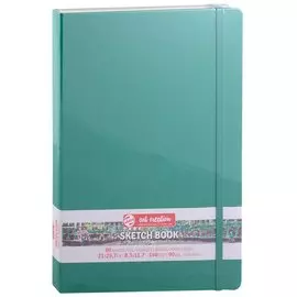 Блокнот для зарисовок 21*30см 80л "Art Creation" 140г/м2, 7БЦ, Зелёный лес, Fabriano