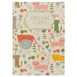 Блокнот «Dream cats», 192 страницы, А5