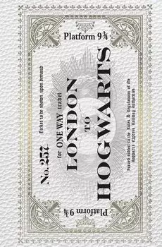 Блокнот Гарри Поттер Билет на Хогвартс-экспресс (192 стр)