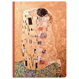 Блокнот Густав Климт Поцелуй