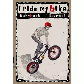 Блокнот. I ride my bike