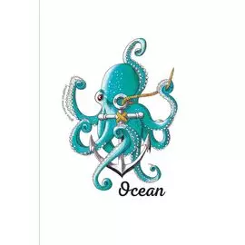 Блокнот Ocean. Скетчи Лизы Красновой