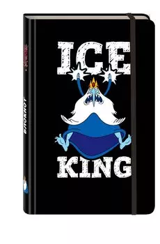 Adventure time Блокнот с резинкой Снежный король