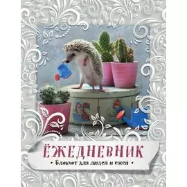 Блокнот с ежиками: Ёжедневник "Летний денек"