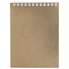 Блокнот в клетку «Metallic», 60 листов, А6