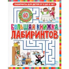 Большая книжка лабиринтов