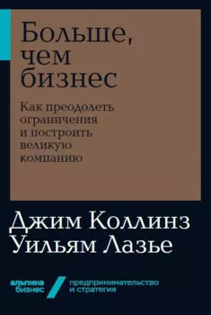 Больше, чем бизнес: как преодолеть ограничения и построить великую компанию + Покет-серия