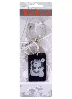 Брелок Аниме Девушка с ушками (Сёдзё) (акрил) (3х5)