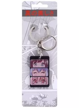 Брелок Аниме Глаза (Сёдзё) (акрил) (3х5)