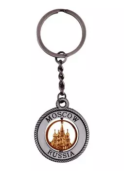 Брелок-канат «Москва. Храм Василия Блаженного», олово