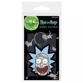 Брелок Rick And Morty Rick Crazy Smile (ПВХ)