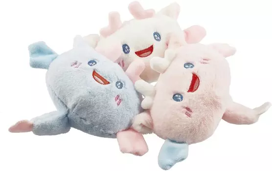 Брелок Yoi, "Аксолотль улыбается", 12 см