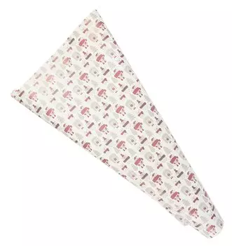 Бумага упаковочная 70*100см "Лесные жители" НГ,инд.уп.