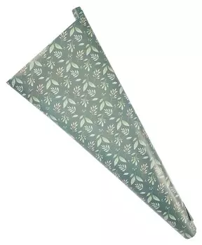 Бумага упаковочная 70*100см "Листья" инд.уп.