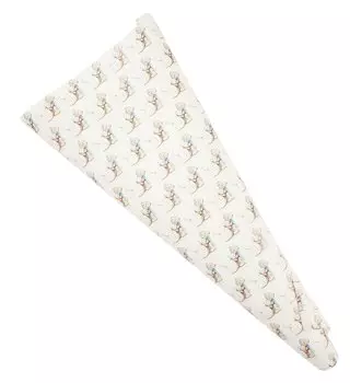 Бумага упаковочная 70*100см "Making a snowman" НГ,инд.уп.