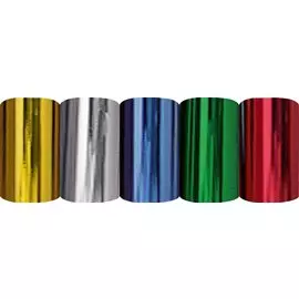 Бумага упаковочная 70*100см металлизированная, ассорти, инд.уп.