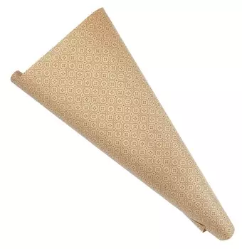 Бумага упаковочная 70*100см "Плетение" крафт, инд.уп.