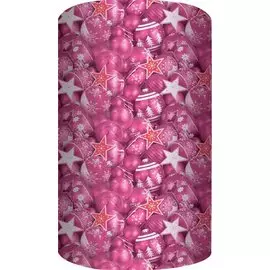 Бумага упаковочная 70*100см "Красные шары" супергладкая, инд.уп.