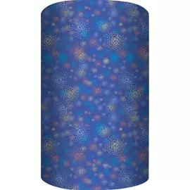 Бумага упаковочная 70*100см "Новогодний салют" супергладкая, инд.уп.