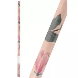 Бумага упаковочная 70*100см "Pastel flowers" крафт, инд.уп.