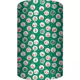 Бумага упаковочная 70*100см "Подарки" супергладкая, инд.уп.