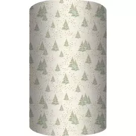 Бумага упаковочная 70*100см "Русская зима" крафт, инд.уп.