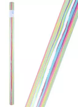Бумага упаковочная 70*100см "Stripes" супергладкая, инд.уп.