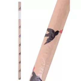 Бумага упаковочная 70*100см "Swallows" крафт, инд.уп.