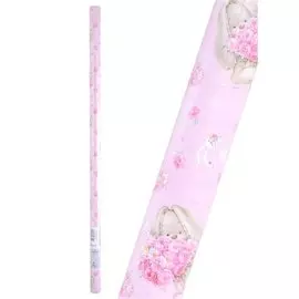 Бумага упаковочная 70*100см "Зайка Ми" мел., инд.уп