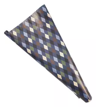 Бумага упаковочная 70*100см "Ромбы" инд.уп.