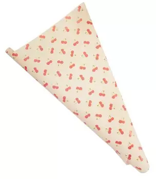 Бумага упаковочная 70*100см "Вишенки" глянц., инд.уп.