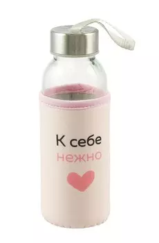 Бутылка в чехле К себе нежно (О. Примаченко) (стекло) (300мл)